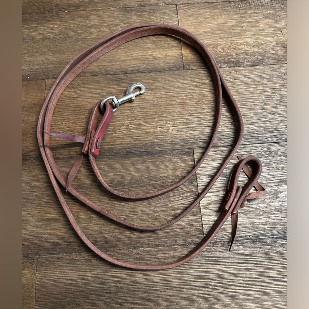 Horse Tack - Weaver Leather Western Tooled Roping Barrel Reins